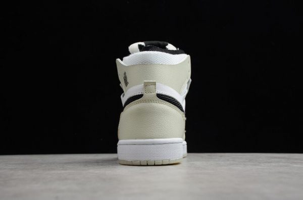 New Air Jordan 1 Zoom Comfort White/Light Bone-Black Outlet Sale CT0979-002-3