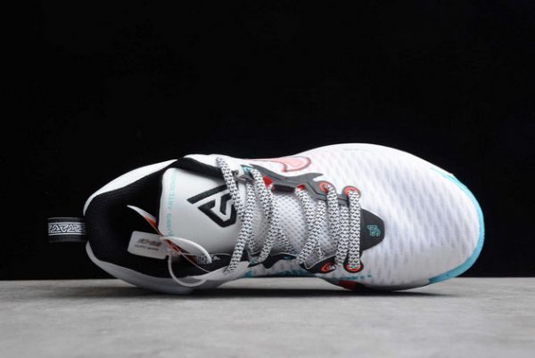 Nike Giannis Immortality EP Freak White Black Blue Running Shoes DH4528-100-3