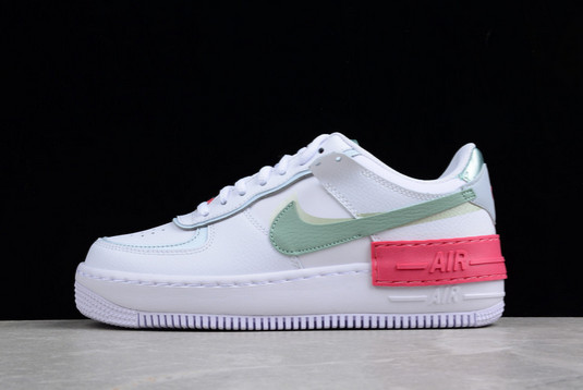 Hot Sale Nike Air Force 1 Shadow “Jade Smoke” Unisex Sneakers CI0919-112