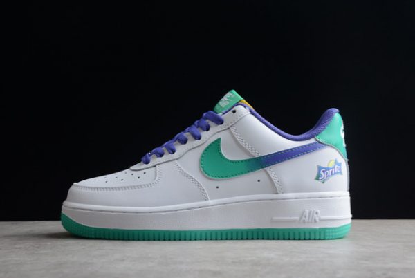 Buy Nike Air Force 1 07 Low Sprite White Dark Purple Green BS8873-806